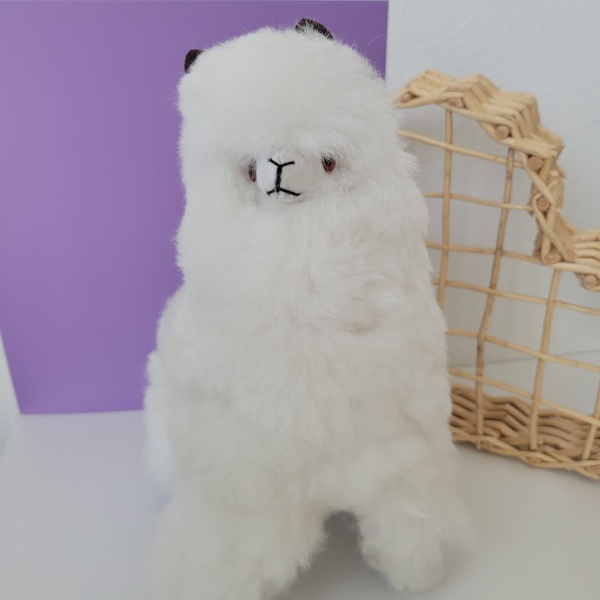 Alpaca Plush - White - Image 4