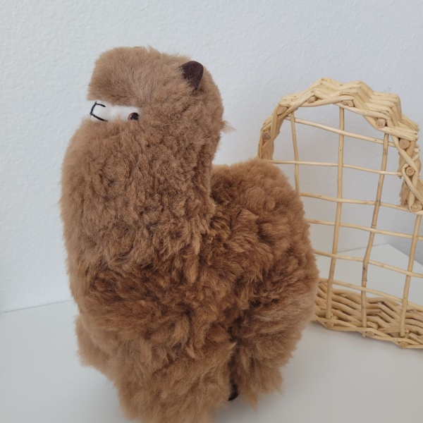 Alpaca Plush - Brown - Image 2