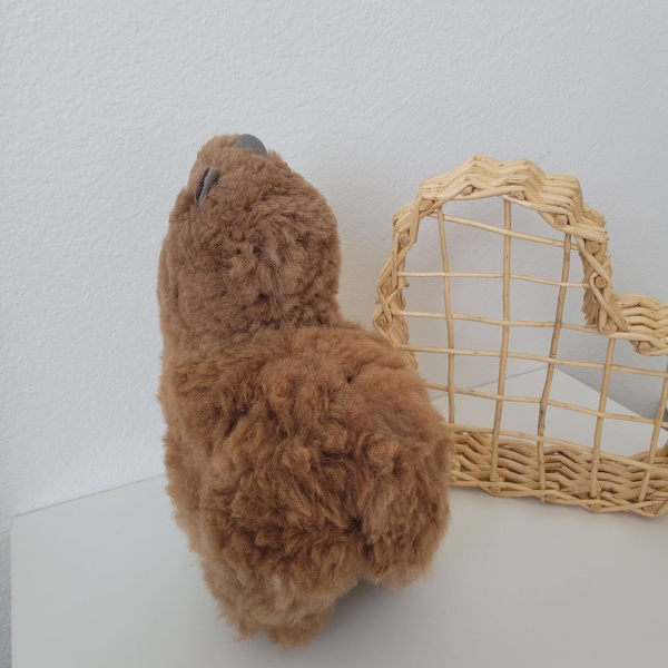 Alpaca Plush - Brown - Image 3