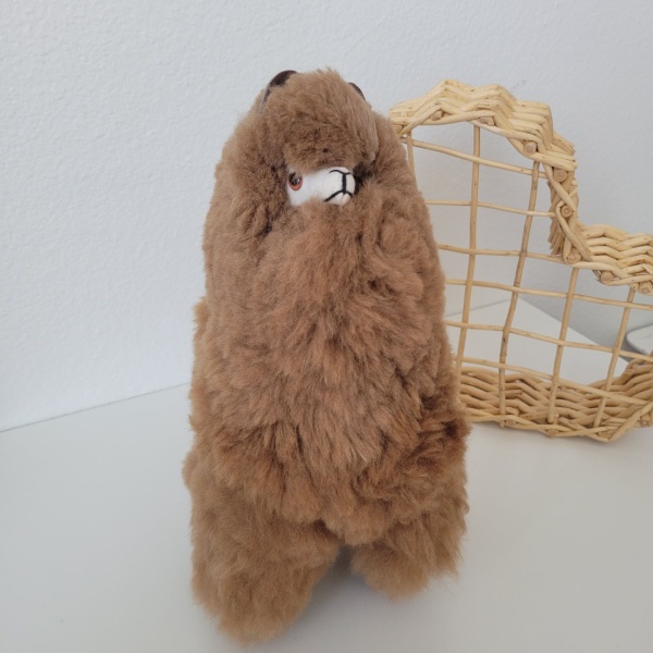 Alpaca Plush - Brown - Image 4