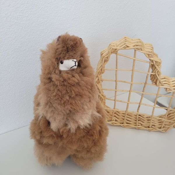 Alpaca Plush - Brown - Image 2