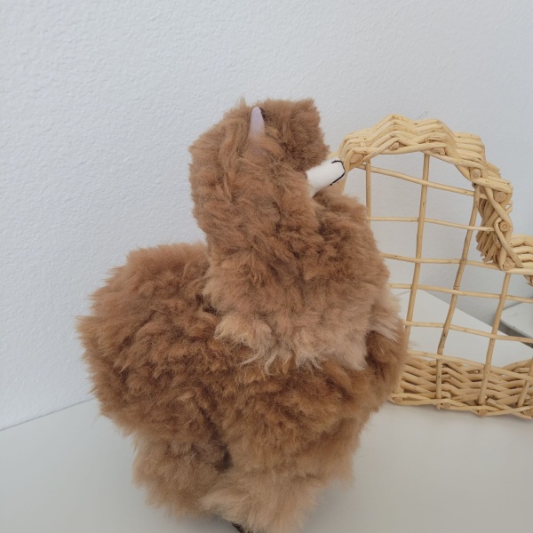 Alpaca Plush - Brown - Image 3