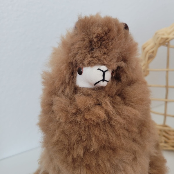 Alpaca Plush - Brown - Image 4