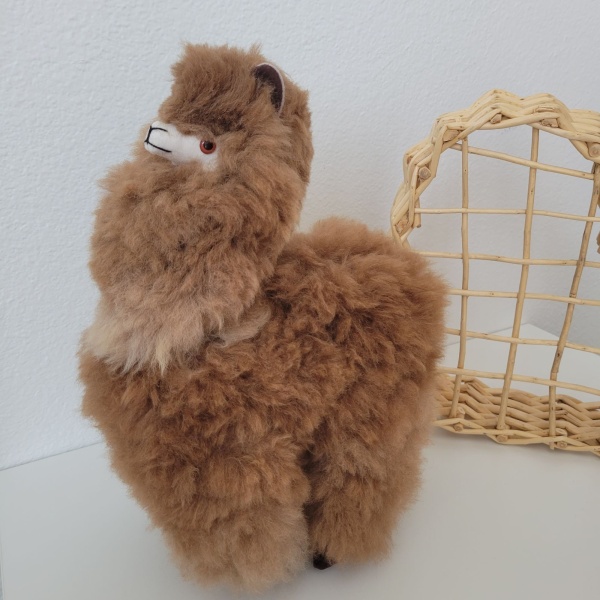 Alpaca Plush - Brown - Image 5