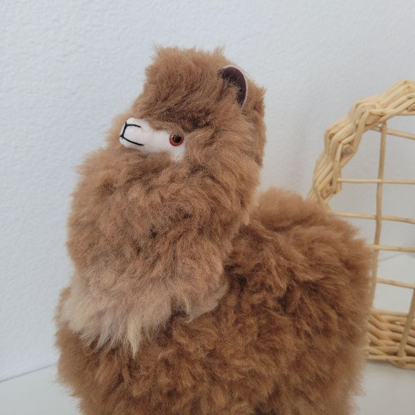 Alpaca Plush - Brown - Image 6