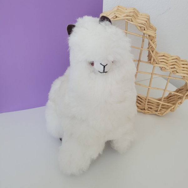 Alpaca Plush - White