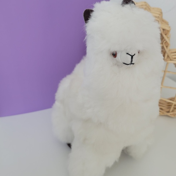 Alpaca Plush - White - Image 3