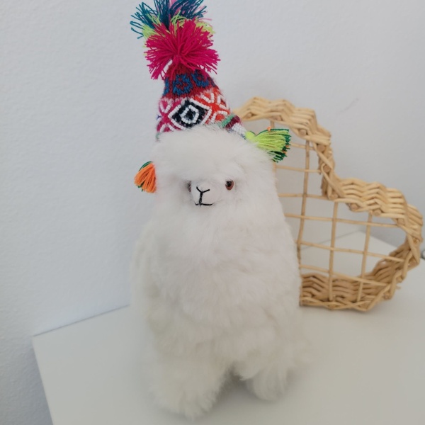 Alpaca Plush - White - Image 2