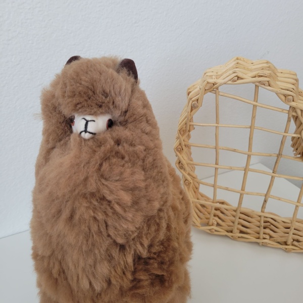 Alpaca Plush - Brown - Image 5