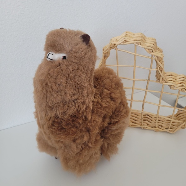 Alpaca Plush - Brown - Image 7