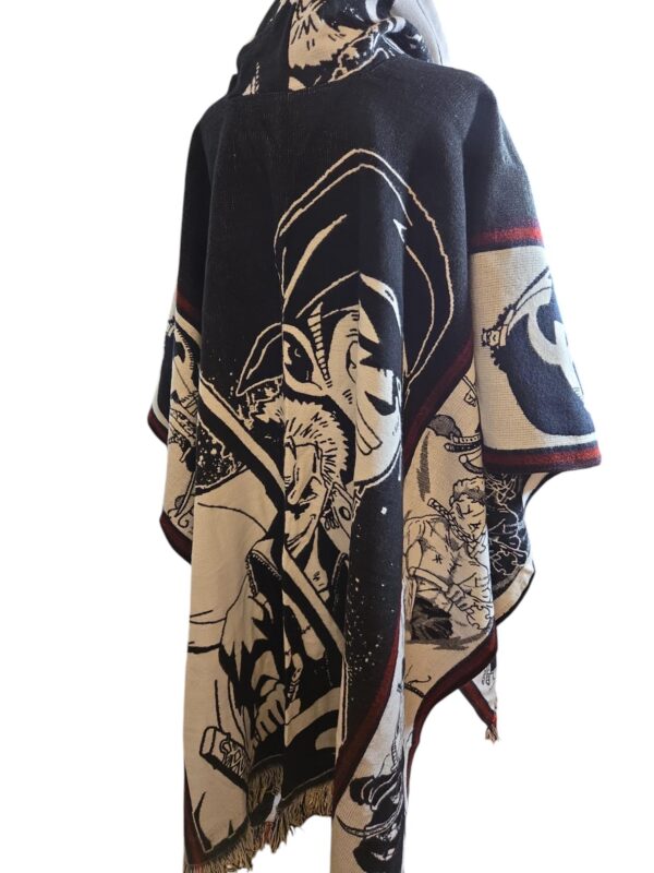 Zoro Poncho - Black - Image 4