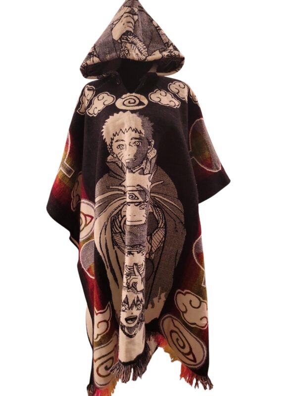 Naruto Poncho - All Stages (Red)