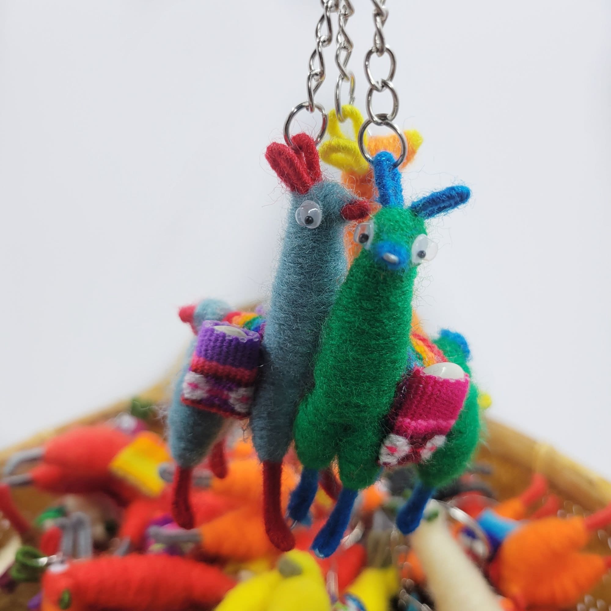 Handmade Llama Keychains - Image 2