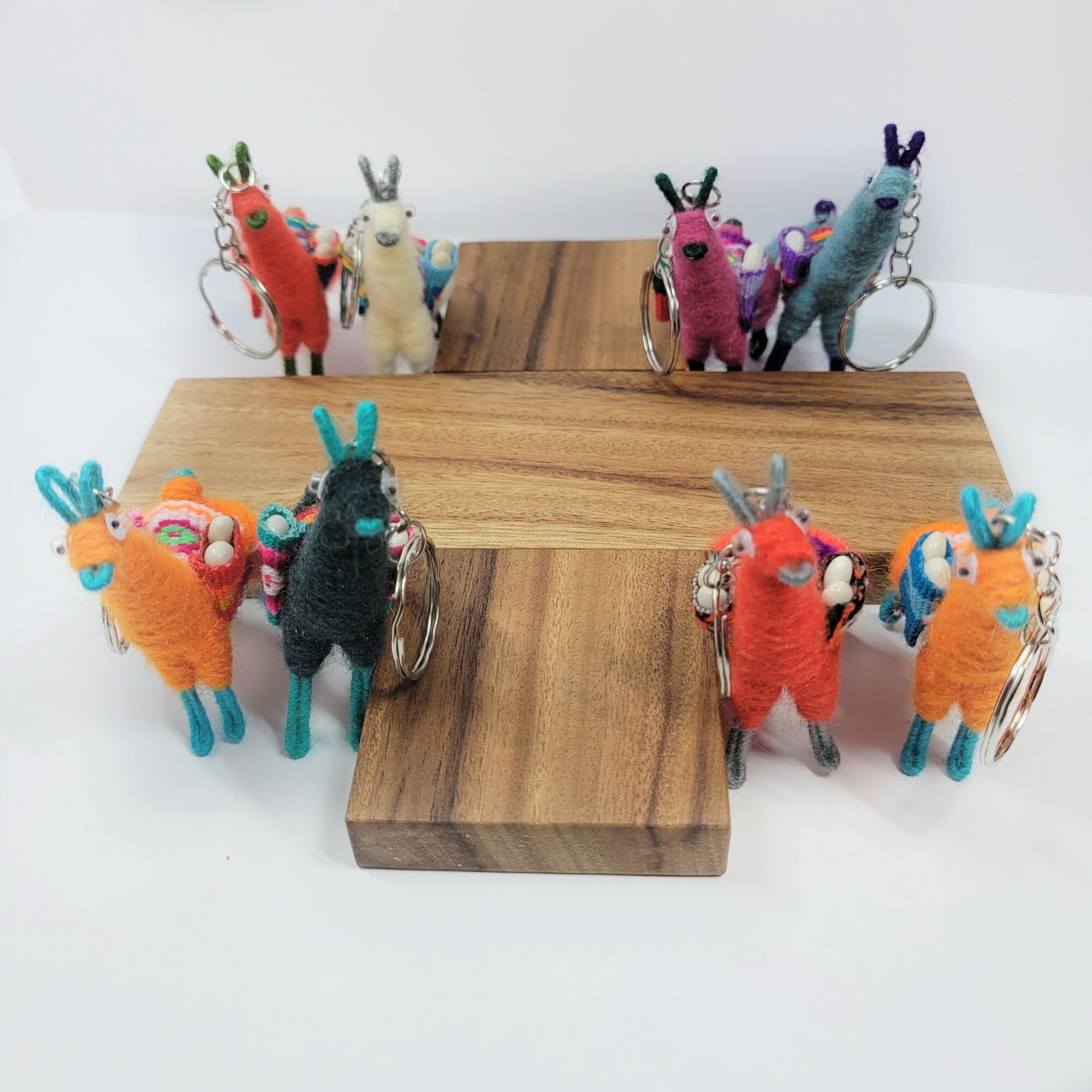 Handmade Llama Keychains - Image 3