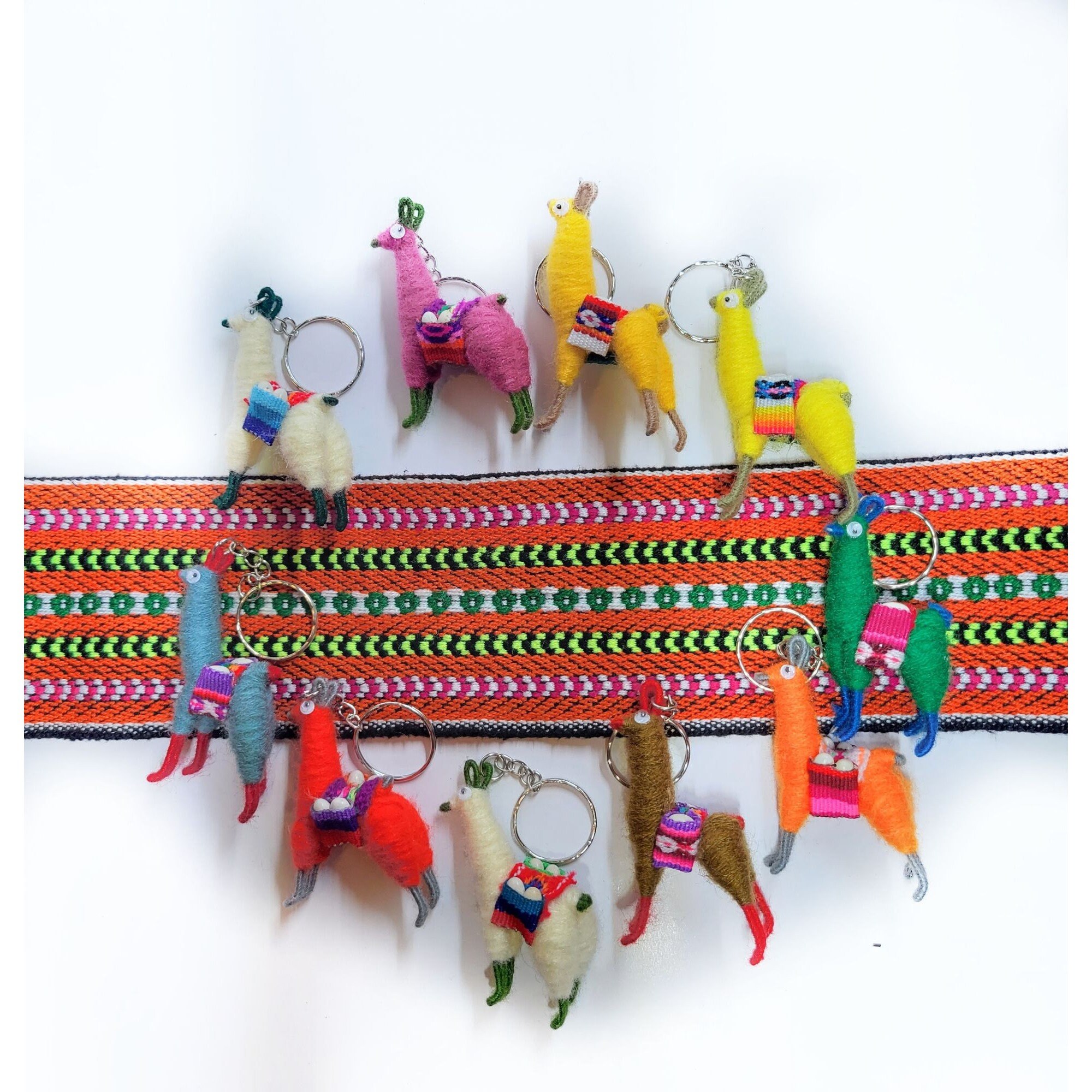 Handmade Llama Keychains - Image 6